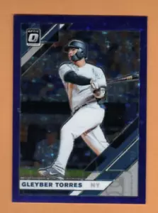 Donruss Optic Purple Prizm Gleyber Torres 075/125 2019, ¡casi como nuevo! - Imagen 1 de 2
