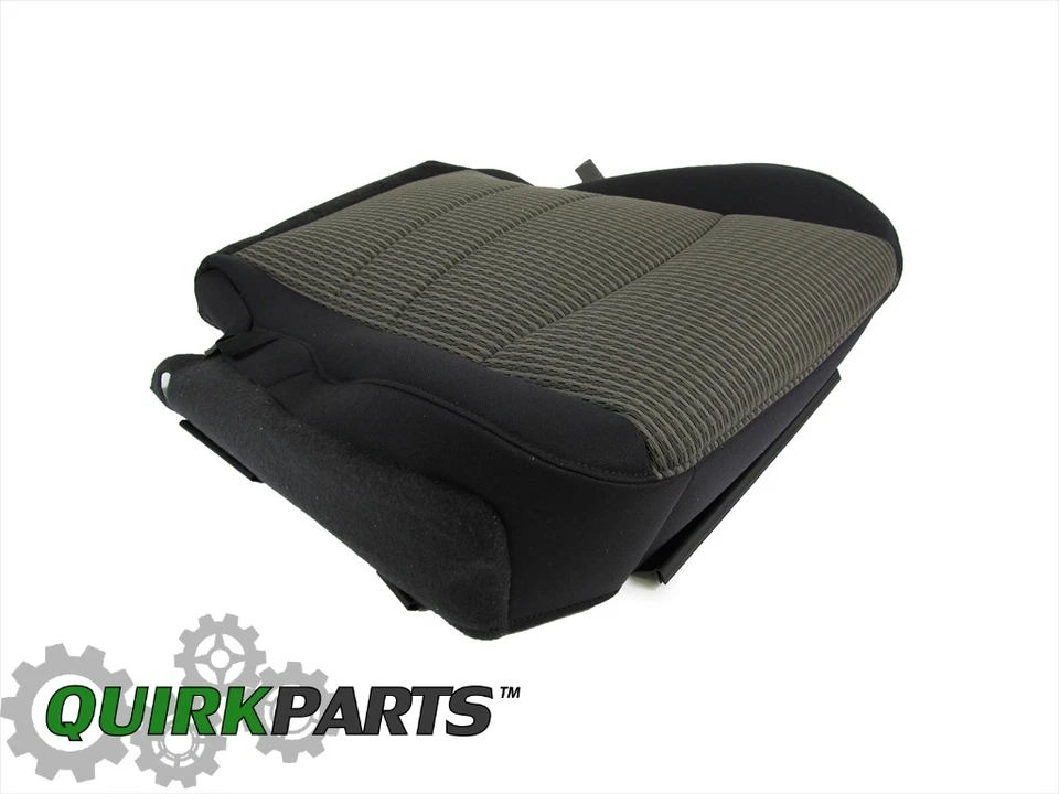 09-11 RAM 1500 10-12 RAM 2500 LADO IZQUIERDO CONDUCTOR CUBIERTA ASIENTO INFERIOR MOPAR ORIGINAL Foto 1 de 4