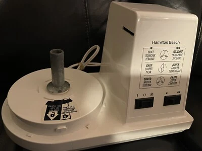 Hamilton Beach 2 Speed Pulse 702R Food Processor MADE IN USA Vintage - Image 1 of 4