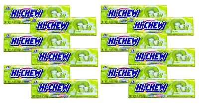 HI-CHEW 猕猴桃味美味咀嚼糖果棒 1.76 盎司(12 件装)出售! — 第 1/4 张图片