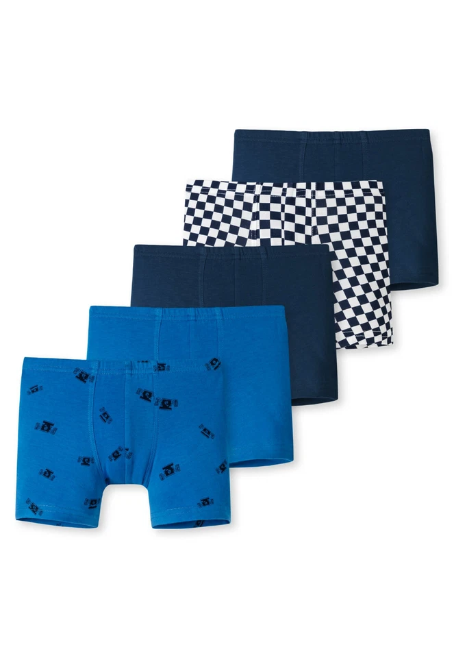 Pantaloncini 5er Confezione Risparmio TG. 104 116 128 140 Schiesser Ragazzi - Immagine 1 di 1