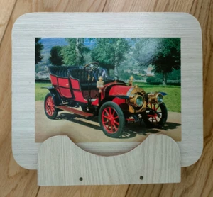 SET of 6 TABLE PLACEMATS 1960s featuring VINTAGE CARS cork backed GD condition - Bild 1 von 10