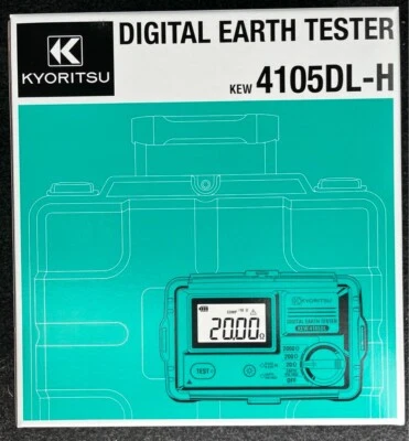 KYORITSU KEW 4105DL-H 4105DLH Erdestester Kabeltrommel Set im Hardcase IP67 - Bild 1 von 3