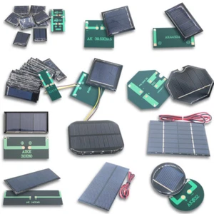 Erzeugung von Solarzellen DIY-Solarpanel 2V 3V 4V 5V 5,5V 6V 7V 8V 9V im Freien - Bild 1 von 87