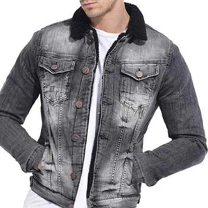 Giacca jeans uomo Cipo & Baxx COLUMBUS denim CJ239 tutte le taglie Nuovo - Foto 1 di 7