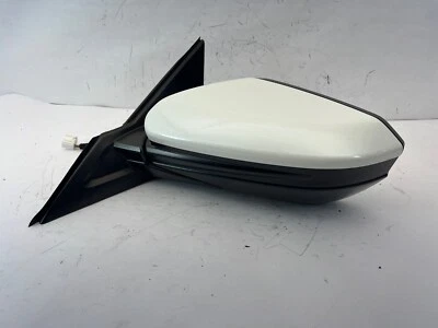 2016-2020 Honda Civic седан водитель левое зеркало с электроприводом с подогревом белый - Изображение 1 из 4