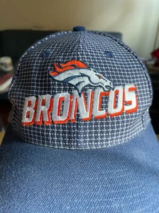 De colección Denver Broncos Sombrero Logo Atlético Pro Line Lana Correa Gorra Años 90 - Imagen 1 de 8
