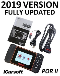 PORSCHE SCANNER TOOL AIRBAG SRS ABS CODE READER OIL RESET iCarsoft PORII i960 - Foto 1 di 8