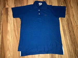 Vintage Izod Lacoste Poloshirt Damen Small 36 Navy Blau Kurzarm - Bild 1 von 6