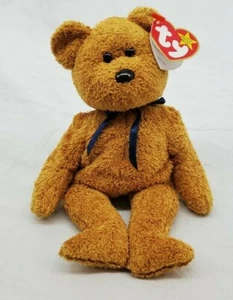 VINTAGE/RETIRED ~ TY Beanie Baby Bear "FUZZ" with Tags & Errors 1999 - Bild 1 von 8