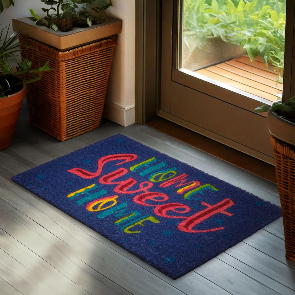 Türmatte Kokosmatte Fußmatte Schmutzfangmatte Fußabtreter Außen Innen 75 x 45 cm - Bild 1 von 4