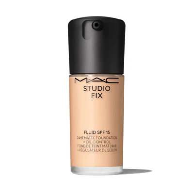 MAC Cosmetics Studio Fix Foundation Fluid SPF15 24HR Matte NC16 30 ml - Bild 1 von 2