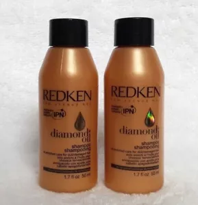 Redken Diamond Oil Shampoo 1.7 oz / DUO PACK / NEW - Picture 1 of 2