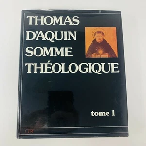 Thomas d'Aquin Somme Théologique Tome 1 Cerf Français Francés Livre Religión 1984 - Imagen 1 de 12