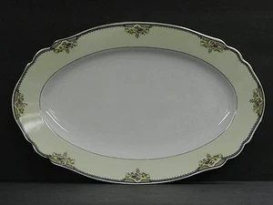 1ea.14"OVAL SERV PLATTER~P#1328 THE MINTO~PAUL MULLER SELB BAVARIA GERMANY CHINA - Picture 1 of 8