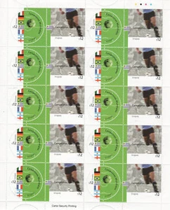2002 Campioni di calcio - Uruguay - minifoglio - Picture 1 of 1