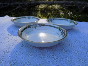 Noritake Amiston Lot (3) Vintage flache Schalen 5-1/4 Zoll, Made in Japan - Bild 1 von 8