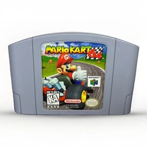 Mario Kart 64 N64 (Nintendo 64 N64, 1997)Authentic Cartridge Only Tested Working - Picture 1 of 4