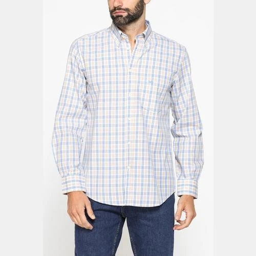 CARRERA CAMICIA BUTTON-DOWN CON MANICA LUNGA E TASCHINO - Immagine 1 di 1