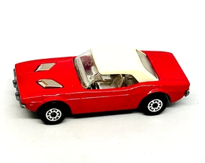 Dodge Challenger Matchbox Lesney Superfast 1 en rojo brillante, techo blanco, ¡como nuevo! - Imagen 1 de 3
