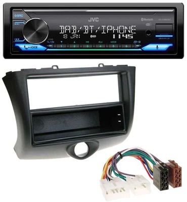 JVC Bluetooth DAB USB MP3 Autoradio für Toyota Yaris (2003-2006) - Bild 1 von 4