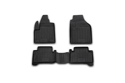 Floor Mats for Ford Transit Connect 2002-2012 Rubber Mats Fit 4 Pcs - Image 1 of 4