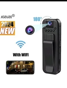 BodyCam R1 Mini TelecameraSpia WiFi FHD Infrarossi SpyCam Senza Fili Microcamera - Foto 1 di 8