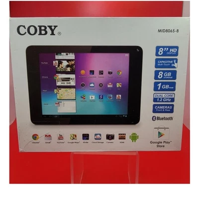 Coby Kyros Touchscreen Wi-Fi Tablet MID8065-8 Black Open Box - Image 1 of 4