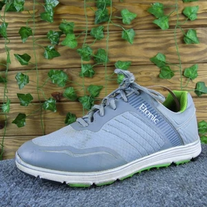 Etonic Stabilite Sport Scarpe da Golf Senza Punte Uomo 7,5 Grigio Sintetico Leggero - Foto 1 di 7