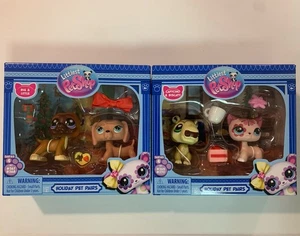 Littlest Pet Shop LPS G7 holiday pairs 2025 4 pets 6 Accessories 267 268 269 270 - Picture 1 of 4