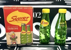 🚨 VINTAGE SQUIRT Salz & Pfefferstreuer mit dem Originalkarton in gutem Zustand🧂 - Bild 1 von 8
