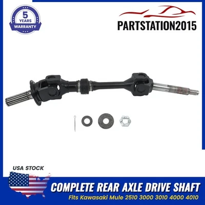Eje trasero completo para Kawasaki Mule 2510 3000 3010 4000 4010 Foto 1 de 4