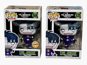 Funko Pop! Pacchetto Isekai The Joker #535 #544 Suicide Squad CHASE - Foto 1 di 8