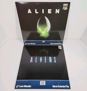 Vintage Lot of 2 Alien Aliens LaserDiscs Movies CBS/Fox Video Laser Videodisc - Bild 1 von 19