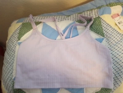 🍓 Paquete de 2 sujetadores elásticos 360 Fruit of the Loom para mujer letras confort sin costuras ¡NUEVO CON ETIQUETAS! Foto 1 de 4