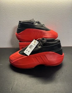 Adidas Mens Crazy IIInfinity Shoes IF4540 Infinity Red/Core Black Size 8 - Picture 1 of 5