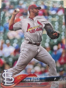 Tyson Ross St Louis Cardinals 2018 Topps actualización stock vintage #US129 - Imagen 1 de 2