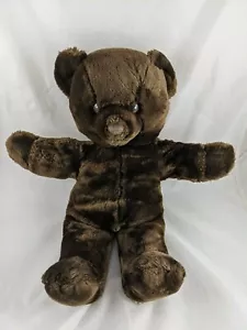 Brown Bear Plush 18 Inch 1985 Prestige Toy Corp Stuffed Animal Toy - Picture 1 of 6