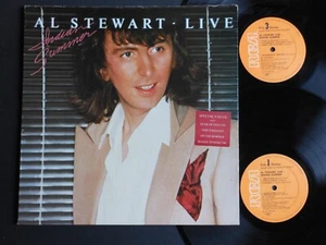 AL STEWART Live Indian Summer 12" Vinyl Double Album 1981 RCA Gatefold Sleeve - Picture 1 of 22