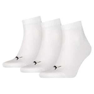 Puma Quarter Training Socks (3 Pairs) White 45239 - Picture 1 of 1