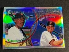 Box 1: 1999 Topps Chrome Refractor Parallel Arturo McDowell Torcato w/scratches