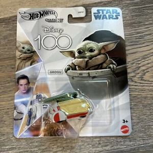 Hot Wheels Disney 100 Years Star Wars Grogu Character Car 2023 - Picture 1 of 4