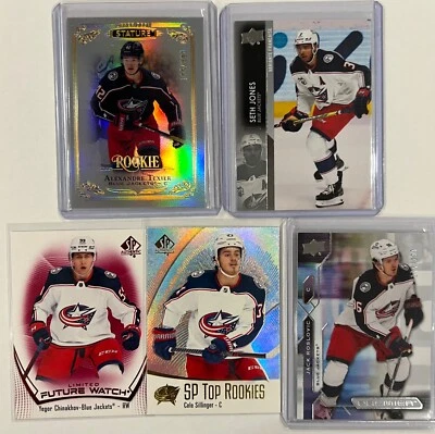 2019 Stature Alexandre Texier /399 2021 Premier Roslovic Sillinger SPA Top Rc - Image 1 of 2