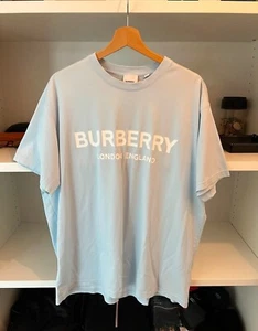 Burberry T-Shirt Hellblau Babyblau - Bild 1 von 4
