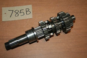 1983 Honda ATC 185S Transmission Main Shaft Gear Cluster 80 81 82 83 185 S - Picture 1 of 8