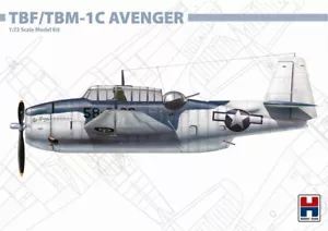 TBF/TBM-1C AVENGER (U.S. NAVY MKGS)#72009 1/72 HOBBY2000/HASEGAWA LIMITED EDIT. - Picture 1 of 2