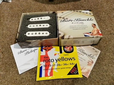 Juego de recogida de bobina única Bare Knuckle Apache para pergamino Strat de los años 50 Foto 1 de 4