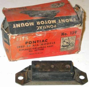 1937-1939 Pontiac Six Eight NEW front motor mount #139 - 502408 - Picture 1 of 2
