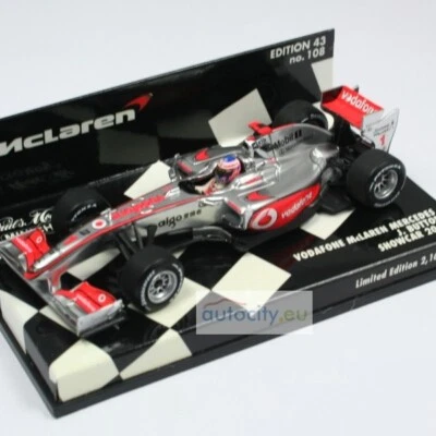 MINICHAMPS VODAFONE MCLAREN MERCEDES SHOWCAR #108 JENSON BUTTON 530104371 - Image 1 of 4