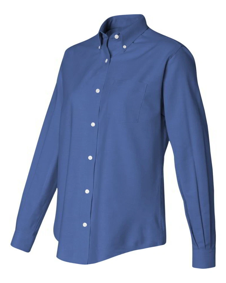 Camisa Oxford para mujer Van Heusen 13V0002 - Azul inglés - 3X-Large Foto 1 de 1